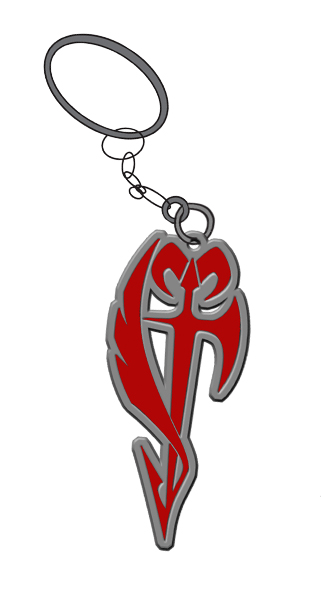 44832 Metal Keychain Symbol