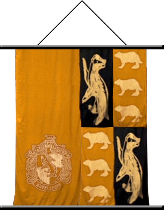 60472 Hufflepuff Wall Scroll