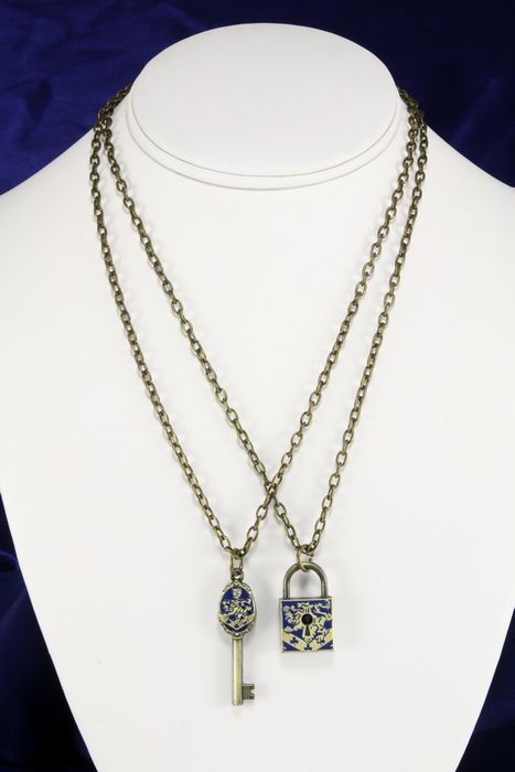 23456 Key Lock Neclaces 01