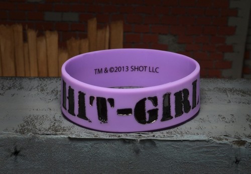 12068 HitGirl Rubber Bracelet