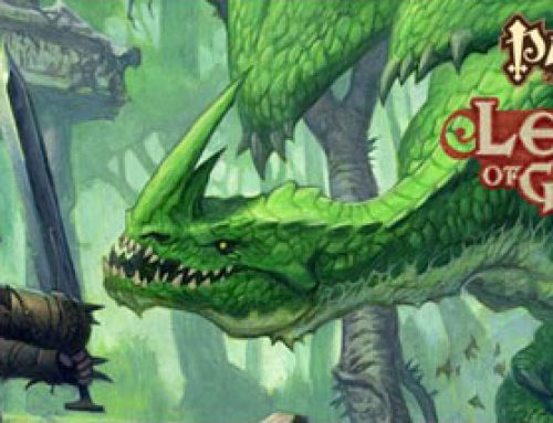 Pathfinder Battles: Legends of Golarion Gargantuan Green Dragon Promotional Figure