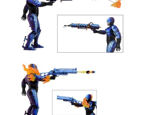 Robocop Vs The Terminator (1993 Video Game) – 7″ Action Figure – Series 2 Robocop Assortment