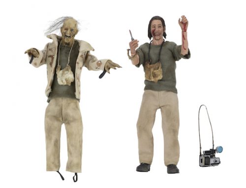 DISCONTINUED: Texas Chainsaw Massacre – 8” Clothed Action Figures – Nubbins Sawyer Collector’s Set