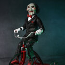 NECAOnline.com | Saw - 12" Action Figure with Sound - Puppet on Tricycle