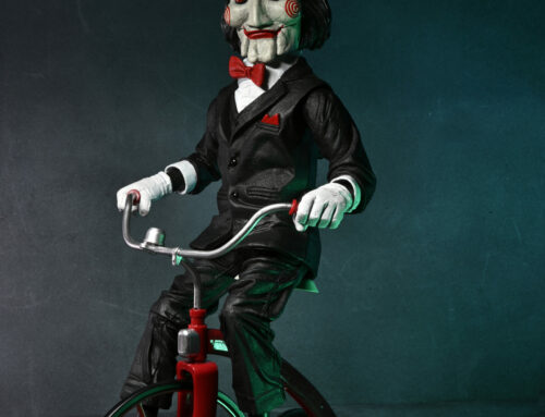 Saw – 12″ Action Figure with Sound – Puppet on Tricycle