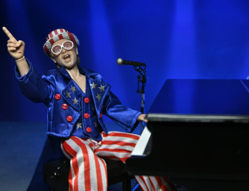 Elton John – 8″ Clothed Action Figure with Piano – Live in ’76