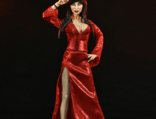 Elvira – 8” Clothed Action Figure – “Red, Fright, and Boo”