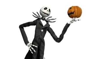NECAOnline.com | The Nightmare Before Christmas Jack Skellington with Pumpkin 9” Articulated Figure
