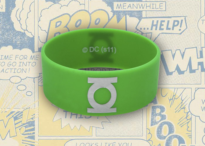61289 GL Symbol Rubber Bracelet